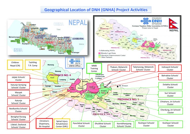 1 Geographical Location of DNH (GNHA) Project Activities 25May 2020